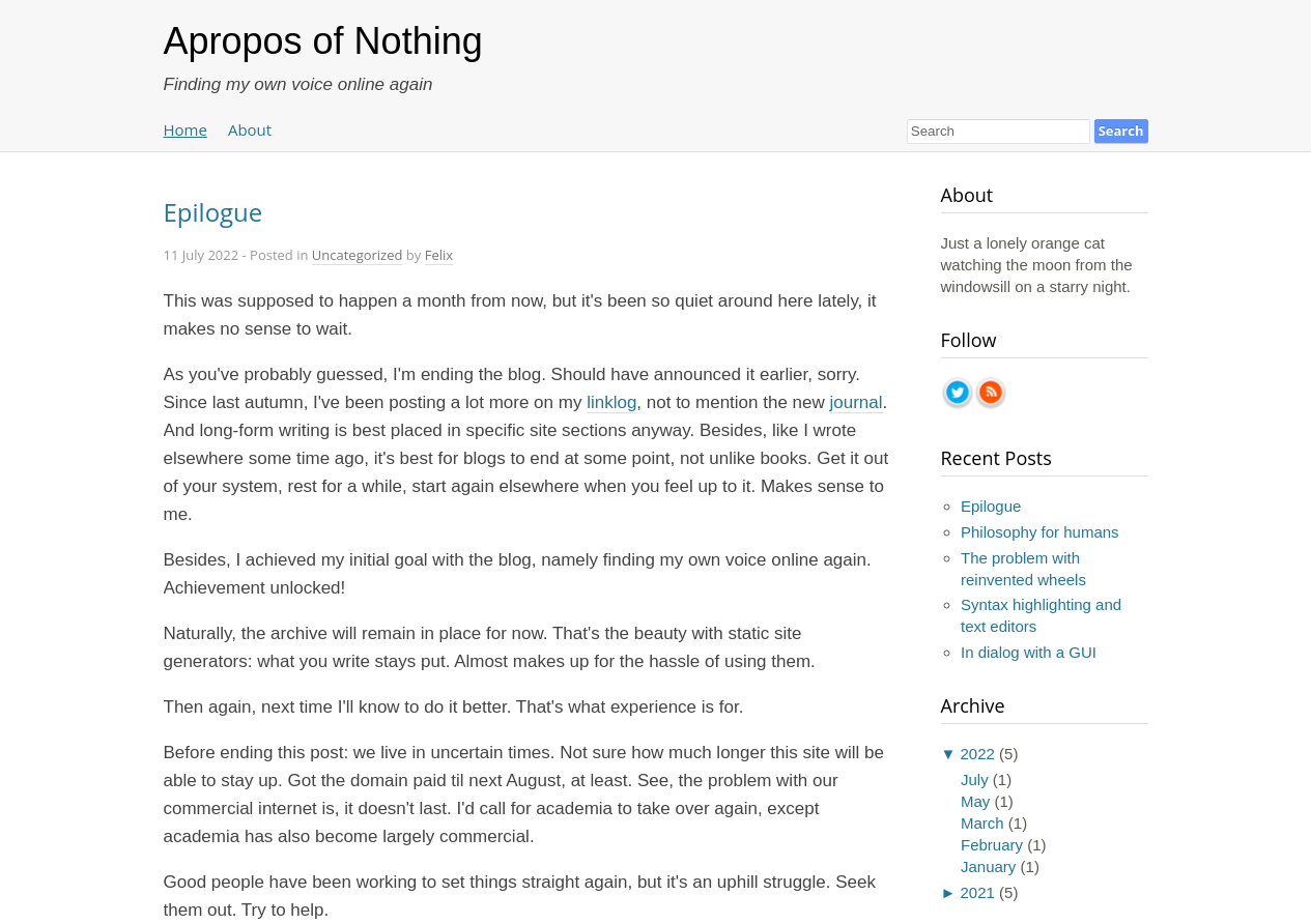 Screenshot from a fairly typical blog with a simple light theme and the usual widgets in the sidebar.